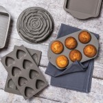 Форма для випічки, силікон (6 осередків), 32,5 х 19 х 4 см