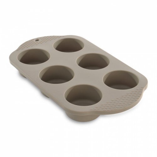 Форма для випічки, силікон (6 осередків), 32,5 х 19 х 4 см