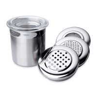 Набір баночок для сипучих, 8 х 9 см, 4 пр.