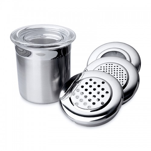 Набір баночок для сипучих, 8 х 9 см, 4 пр.