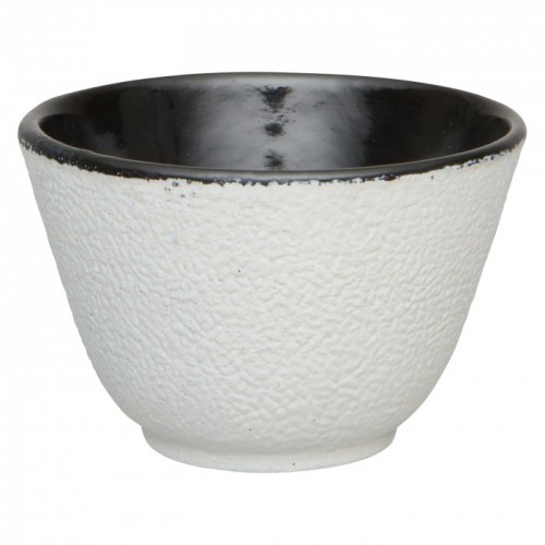 Набір чашок для чаю, чавун, білий, 100 мл, 2 шт.