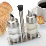 Набір для цукру та вершків Orion на підставці