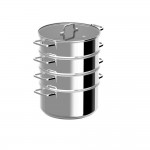 Набір для приготування на пару DiNA HELIX, діам. 28 см, 8,5 л, 5 пр.