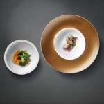 Тарілка для пасти GEM з кришкою, біла