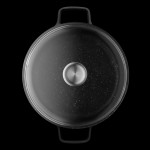 Каструля з антипригарним покриттям GEM, діам. 24 см, 4,9 л