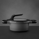 Каструля з антипригарним покриттям GEM STAY COOL, сірий, діам. 20 см, 2,8 л