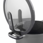 Каструля з антипригарним покриттям GEM STAY COOL, сірий, діам. 24 см, 4,7 л