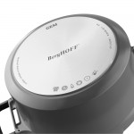 Сотейник з антипригарним покриттям GEM STAY COOL, з 2-ма ручками, сір., діам. 24 см, 3,3 л