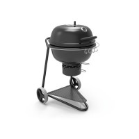 Гриль вугільний, металевий