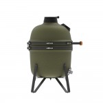 Гриль малий LEO, кераміка, зелений матовий, 33 см