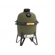 Гриль малий LEO, кераміка, зелений матовий, 33 см