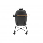 Гриль великий LEO, кераміка, антрацит матовий, 58 см