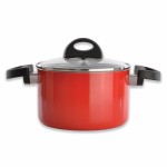 Каструля ESSENTIALS ECLIPSE з кришкою, червона, діам. 16 см, 2 л