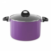 Каструля ESSENTIALS ECLIPSE з кришкою, фіолетова, діам. 24 см, 6,6 л