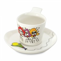 Чашка для кави ECLIPSE з блюдцем, 180 мл, 2 шт.