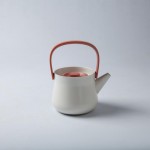 Чайник з ситечком RON, білий, 1 л