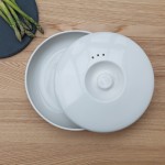 Миска з кришкою керамічна, діам. 24 см