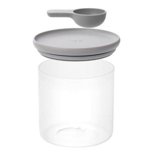 Контейнер для сипких з ложкою LEO, 1,1 л, 12,5 х 12,5 см