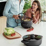 Каструля з антипригарним покриттям LEO STONE, діам. 24 см, 5,6 л