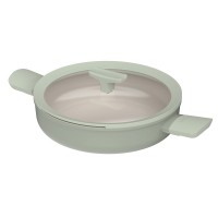 Сотейник з антипригарним покриттям LEO BALANCE Sage з двома ручками, діам. 26 см, 2,9 л