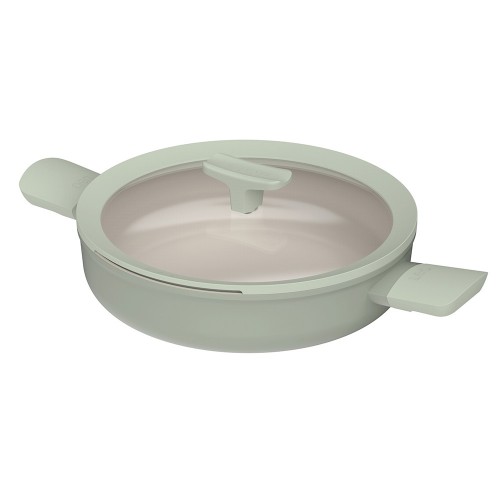 Сотейник з антипригарним покриттям LEO BALANCE Sage з двома ручками, діам. 26 см, 2,9 л