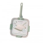 Сковорода-гриль з антипригарним покриттям LEO BALANCE Sage, 28 x 28 см, 2,6 л