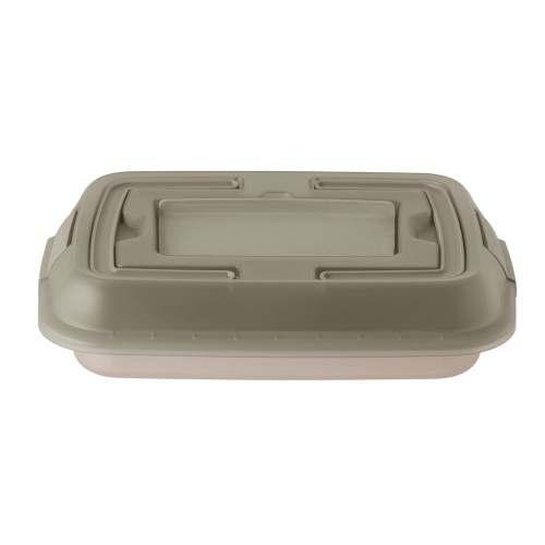 Форма для випікання LEO BALANCE з кришкою та слайсером, прямокутна, 38,5 x 29 x 8,5 см