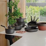 Сковорода з антипригарним покриттям LEO STONE+, діам. 28 см, 3 л