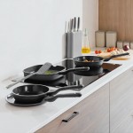 Набір сковорідок з антипригарним покриттям LEO STONE+, діам. 24/28 см, 2 пр.