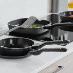 Набір сковорідок з антипригарним покриттям LEO STONE+, з лопаткою LEO BALANCE, 35 см, 4 пр.