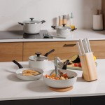 Каструля з антипригарним покриттям LEO GLINTS SPIRIT, діам. 24 см, 5,6 л