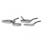 Набір сковорідок з антипригарним покриттям LEO GLINTS SPIRIT, з лопаткою LEO BALANCE, 5 пр.