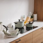 Набір посуду з антипригарним покриттям LEO GLINTS SAGE, 7 пр.