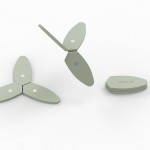 Підставка магнітна складана LEO SAGE, 24 см