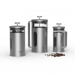 Френч-прес скляний у металевій підставці LEO, 1 л