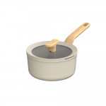 Набір посуду з антипригарним покриттям LEO BALANCE Cream, 7 пр.