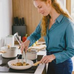 Набір посуду з антипригарним покриттям LEO BALANCE Cream, 7 пр.