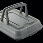 Форма для випічки з інстр-м для нарізування GEM, з кришкою, прямокутна, 38,5 х 29 х 8,5 см