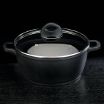 Каструля з антипригарним покриттям, зі скла. кришкою, діам.20 см, 2,1 л