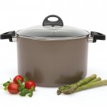 Каструля ECLIPSE з кришкою, сіра, діам. 24 см, 6,6 л