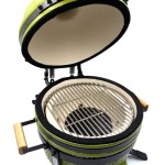 Середній керамічний гриль-піч, зелений