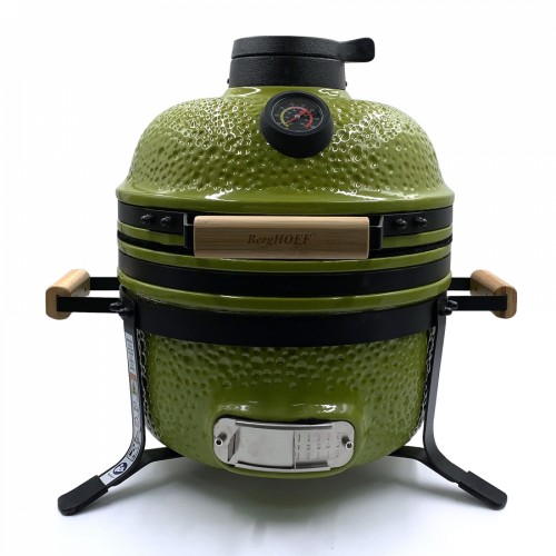 Середній керамічний гриль-піч, зелений