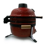 Середній керамічний гриль-піч, червоний