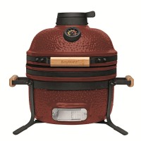 Середній керамічний гриль-піч, червоний