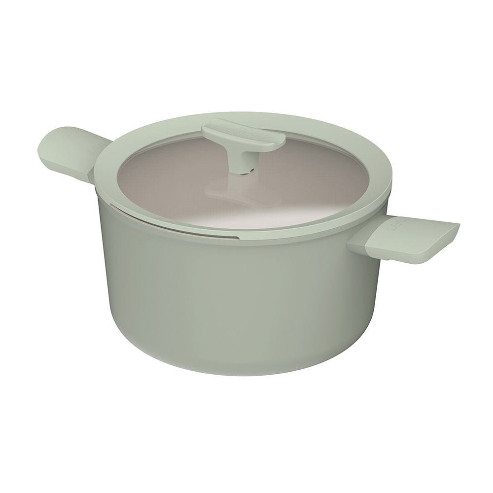 Каструля з антипригарним покриттям LEO BALANCE Sage, діам. 24 см, 5,5 л