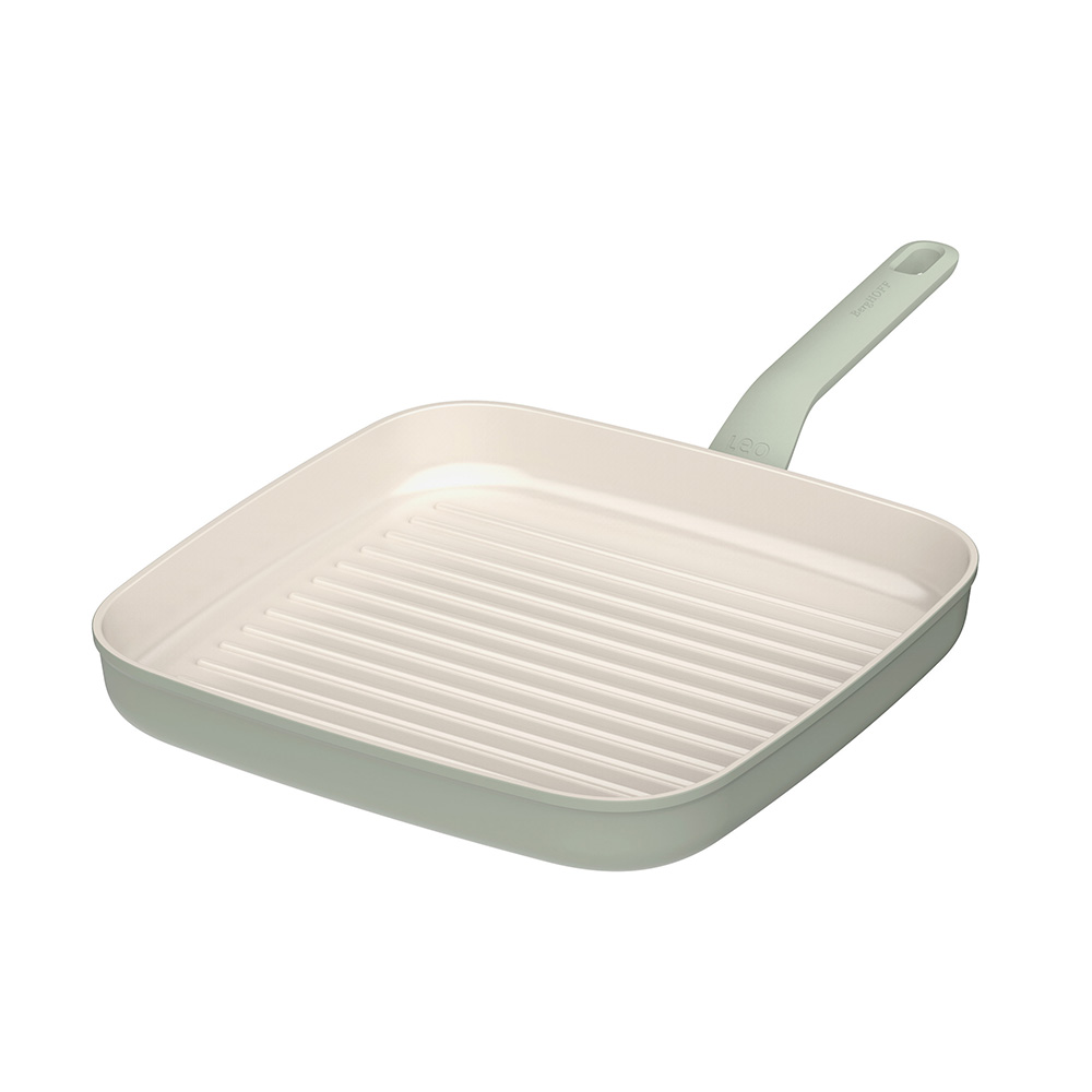 Сковорода-гриль з антипригарним покриттям LEO BALANCE Sage, 28 x 28 см, 2,6 л
