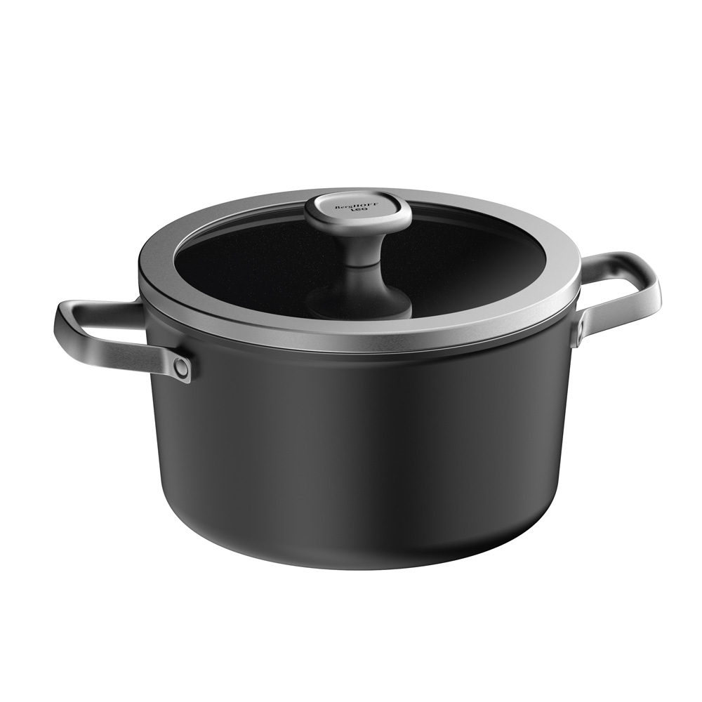 Каструля з антипригарним покриттям LEO GRAPHITE, дiам. 24 см, 5,5 л