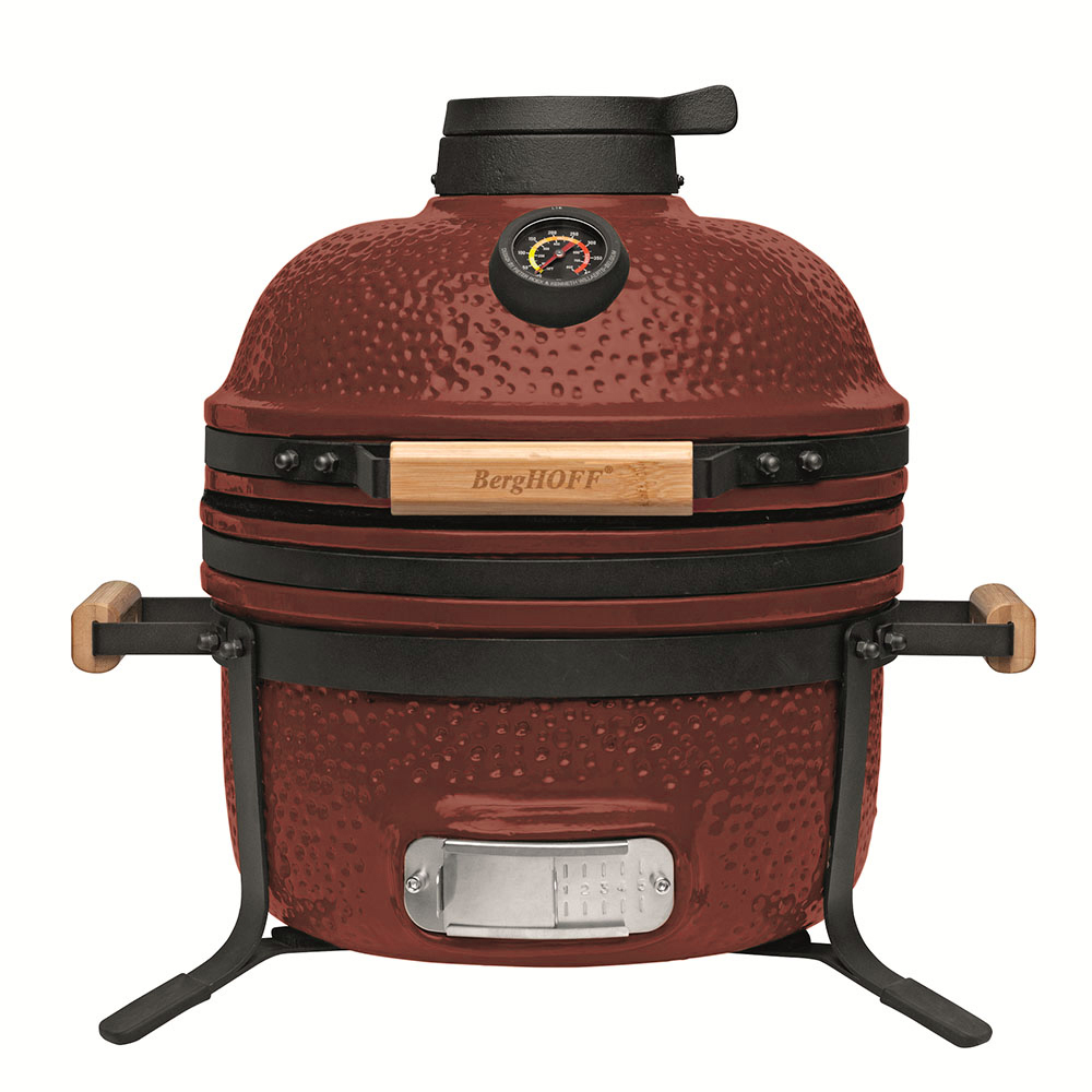 Середній керамічний гриль-піч, червоний