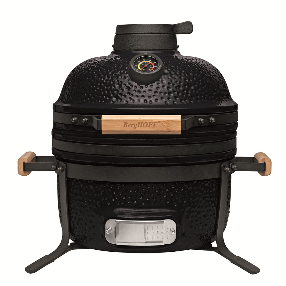 Середній керамічний гриль-піч, чорний